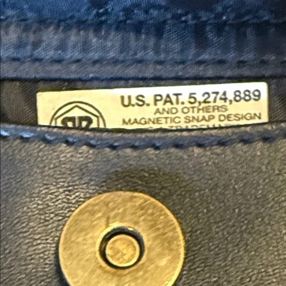 Worthington Black Leather Crossbody Bag - Picture 5 of 8